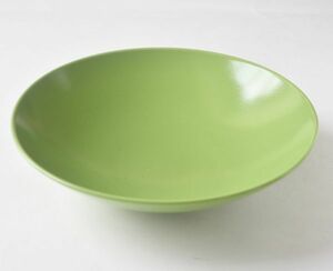 ■リンドスタイメスト■green 若草色　緑　サラダボウル　パスタ皿　カレー皿　21ｃｍ　■カラー食器