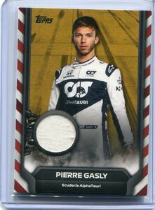 2021 Topps Formula 1 F1 Relic レリック　Pierre Gasly ガスリー　50枚限定