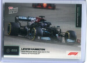 2021 Topps Now Formula 1 F1 001 Lewis Hamilton ハミルトン