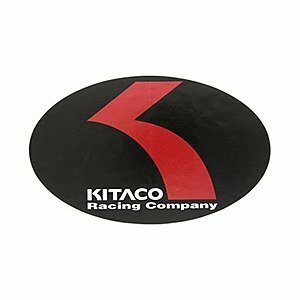 送料250円～　キタコ　楕円タイプDステッカー　240X150ｍｍ　000-0001403