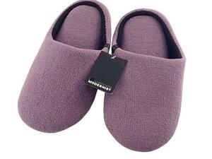  toilet slippers ... soft. hand .. approximately 25cm wine 