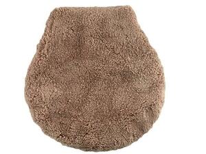  toilet cover cover soft shaggy washing heating type Brown 