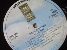 P7004　即決　LPレコード　ジャクソン・ブラウン『ホールド・アウト』　国内盤_画像3