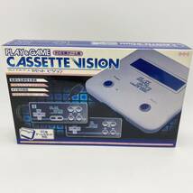 【送料無料】FC互換ゲーム機 PLAY&GAME CASSETTE VISION カセットビジョン ファミコン対応 ファミリーコンピュータ FC 本体_画像1