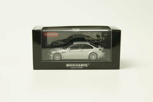 京商 MINICHAMPS BMW M3 GTR 2001 Silver 