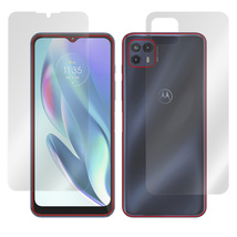 moto g50 5G 表面 背面 フィルム OverLay FLEX 高光沢 for モトローラ スマートフォン モト g50 表面・背面セット 曲面対応 衝撃吸収_画像3