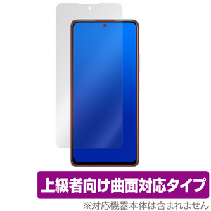 Redmi Note 10 Pro 保護 フィルム OverLay FLEX for Xiaomi Redmi Note 10 Pro 曲面対応 高光沢 衝撃吸収 シャオミー レドミノート10 プロ