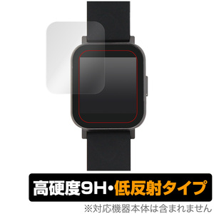 SOUNDPEATS Watch1 保護 フィルム OverLay 9H Plus for SOUNDPEATS Watch 1 (2枚組) 9H 高硬度 低反射 サウンドピーツ ウォッチ ワン