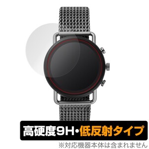 SKAGEN FALSTER3 保護 フィルム OverLay 9H Plus for SKAGEN FALSTER 3 (2枚組) 9H 高硬度 低反射 スカーゲン スマートウォッチ