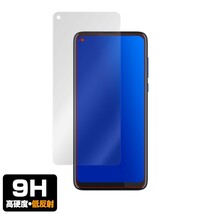 moto g8 保護 フィルム OverLay 9H Plus for moto g8 9H 高硬度で映りこみを低減する低反射タイプ モトローラ モトg8_画像3