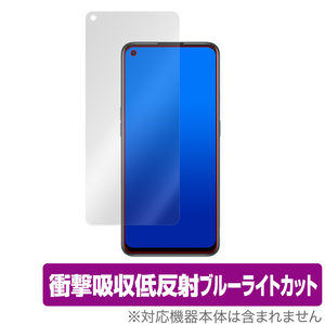 OPPO Reno 5 A 保護 フィルム OverLay Absorber for OPPO Reno5 A 衝撃吸収 低反射 ブルーライトカット 抗菌 オッポ リノ ファイブ エー