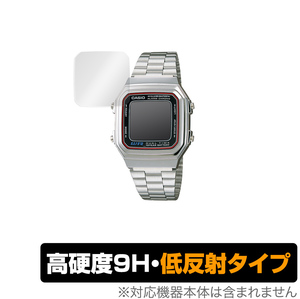 CASIO A178W 保護 フィルム OverLay 9H Plus for カシオ A178W シリーズ 9H 高硬度で映りこみを低減する低反射タイプ 腕時計 用