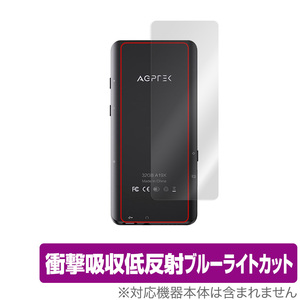 AGPTEK A19 背面 保護 フィルム OverLay Absorber for MP3プレイヤー AGPTEKA19 衝撃吸収 低反射 ブルーライトカット アブソーバー 抗菌