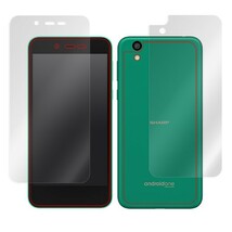 Android One S3 用 液晶保護フィルム OverLay Plus for Android One S3『表面・背面セット』 保護 フィルム シート シール 低反射_画像3