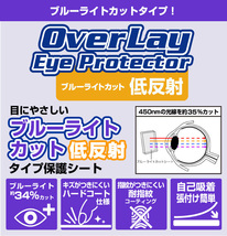 AQUOS sense 4 basic 保護 フィルム OverLay Eye Protector 低反射 for AQUOS sense4 basic ブルーライトカット 反射低減 アクオス センス4_画像2