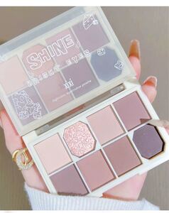 XiXi eyeshadow 8色アイシャドウパレット 3