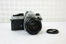 ■ジャンク品■※カビあり　Nikon　ニコン　フィルムカメラ　FM2/50mm1:2レンズ付　（管理12522032300000WY)_画像2