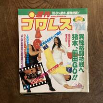 ＜ 週刊プロレス No.１６６ ／ 1986年 ／ 異種格闘技戦 長州 新日本 ＞_画像1