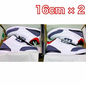 JORDAN 3 RETRO SE-T 16cm ×2