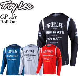 Troy Lee オフロードジャージ GP Air Roll Out ライトグレー/XL