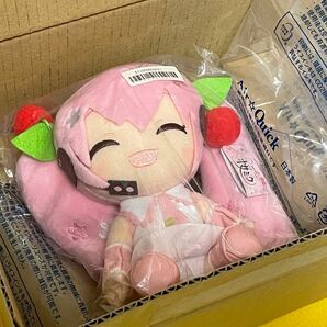 桜ミク　ぬいぐるみ　ニッコリ　新品　未開封