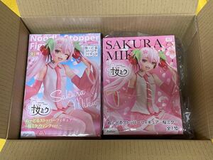 桜ミク　ぬーどるストッパーフィギュア　ノーマルver. ウインクver. セット　新品　未開封