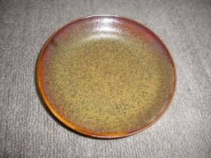 @@　九州の焼きもの　自然釉　茶道具　茶陶　菓子鉢　趣の一品もの 口径１９．５ｃｍ　