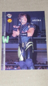 BBMプロレスカード2001　野上彰　AKIRA 　新日本プロレス　