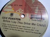 CeCe Peniston / Before I Lay (You Drive Me Crazy) / 美品_画像2