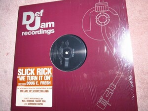 Slick Rick / We Turn It On / 12 single remix VINYL 美品