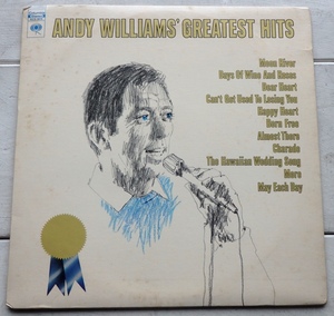 LP ANDY WILLIAMS' GREATEST HITS KCS 9979 米盤 見開きジャケ