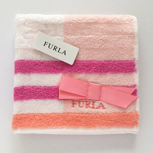  Furla / FURLA towel handkerchie ribbon attaching border cloth [5287]