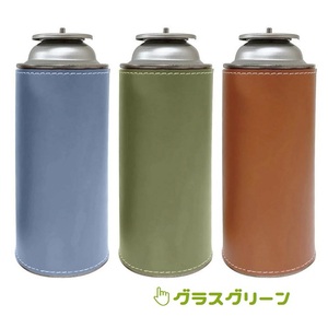 ガス缶カバー CB缶カバー PUレザー 保護ケース 収納 衝撃から守る