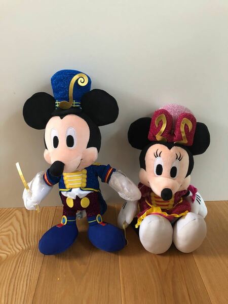 スペシャルぬいぐるみ ミッキーマウス ミニーマウス ディズニー ミュージカルパレード 限定品 2体セット