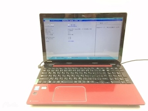 NT: 東芝 T554/67KRJ Corei7-4700MQ 2.40GH /8GB/無線ノート