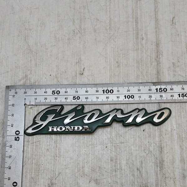 【0401-9】ホンダ ジョルノ Giorno エンブレム 1枚 純正 当時物 絶版 旧車