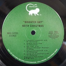 ■MANTICORE!★KEITH CHRISTMAS/BRIGHTER DAY★名盤■_画像3