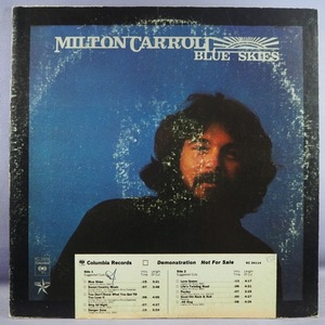 ■白プロモ盤!!★MILTON CARROLL/BLUE SKIES★オリジ名盤■