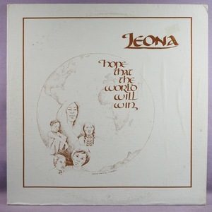 ■自主!ACID FOLK ROCK!推薦!★LEONA/HOPE THAT WORLD WILL★オリジ■