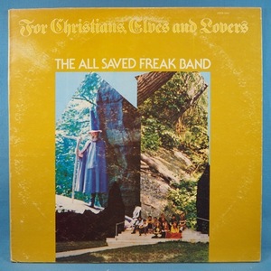 ■1976年PSYCH!★ALL SAVED FREAK BAND★/FOR CHRISTIANSオリジ名盤■