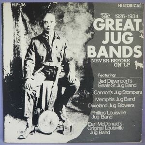 ■HISTORICALレコ!★GREAT JUG BANDS★オリジ名盤■