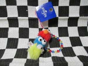 * universal Studio Japan Elmo Cookie Monster Big Bird Sesame Street strap 3 color fur tag equipped 