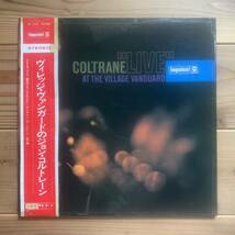 帯,ライナー付 John Coltrane / Live At The Village Vanguard Eric Dolphy Elvin Jones McCoy Tyner Reggie Workman ジョン・コルトレーン_画像1