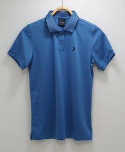  Northern Europe Sweden Peak Performance dry high performance polo-shirt abroad lady's S Japan M corresponding stylish blue 