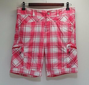  excellent level Northern Europe Sweden Peak Performance cargo short pants W's Check shorts lady's abroad S Japan M corresponding 