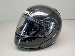 ★SHOEI SYNCROTEC フリップアップ フルフェイスヘルメット どジャンク Sサイズ SW2314