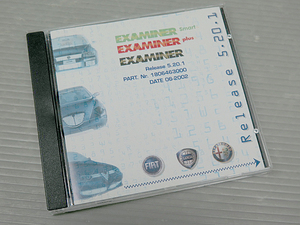 *FIAT LANCIA Alfa Romeo EXAMINER Release 5.20.1 diagnosis machine CD 2002 year 3 month version 1806463000 211023AR1529