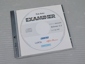 *FIAT LANCIA Alfa Romeo EXAMINER Release 3.3 diagnosis machine CD 2000 year 10 month version 1806363000 211023AR1532