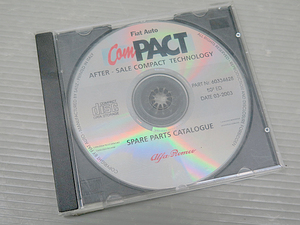 *FIAT AUTO ComPACT AFTER-SALE COMPACT TECHNOLOGY 2003 year 3 month Alfa Romeo maintenance manual parts list 60334628 211023AR1521