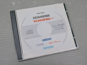 *FIAT LANCIA Alfa Romeo EXAMINER Release 4.0 diagnosis machine CD 1999 year 7 month version 1806382000 211023AR1530